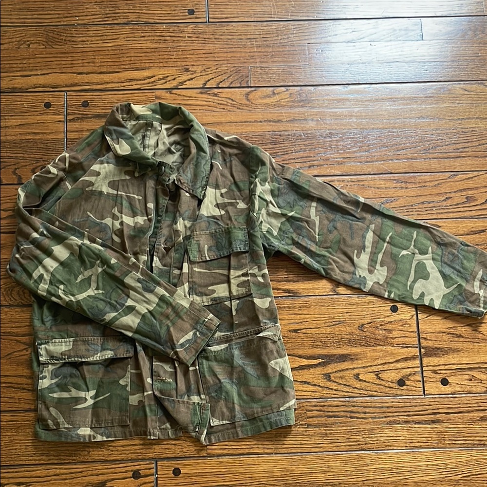 Vintage Camouflage Jacket